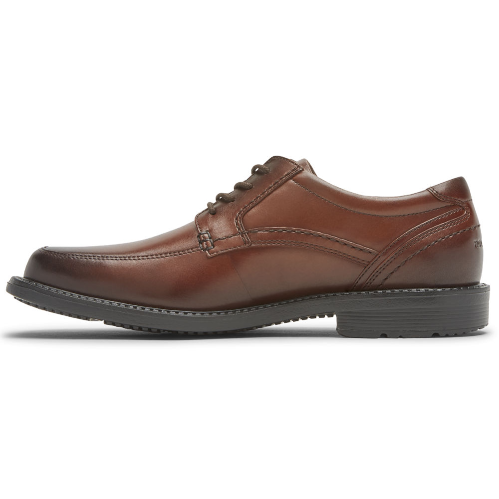 Rockport Snøre Sko Herre Brune - Style Leader 2 Apron Toe - EVBS17053